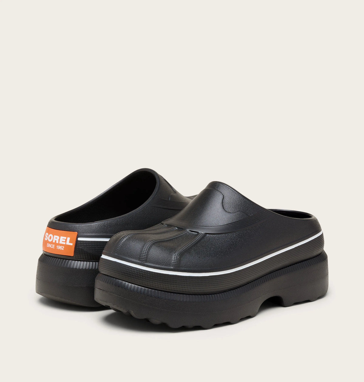 Black, Optimized Orange