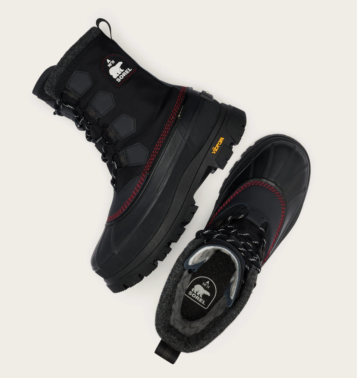 Black, Bright Red