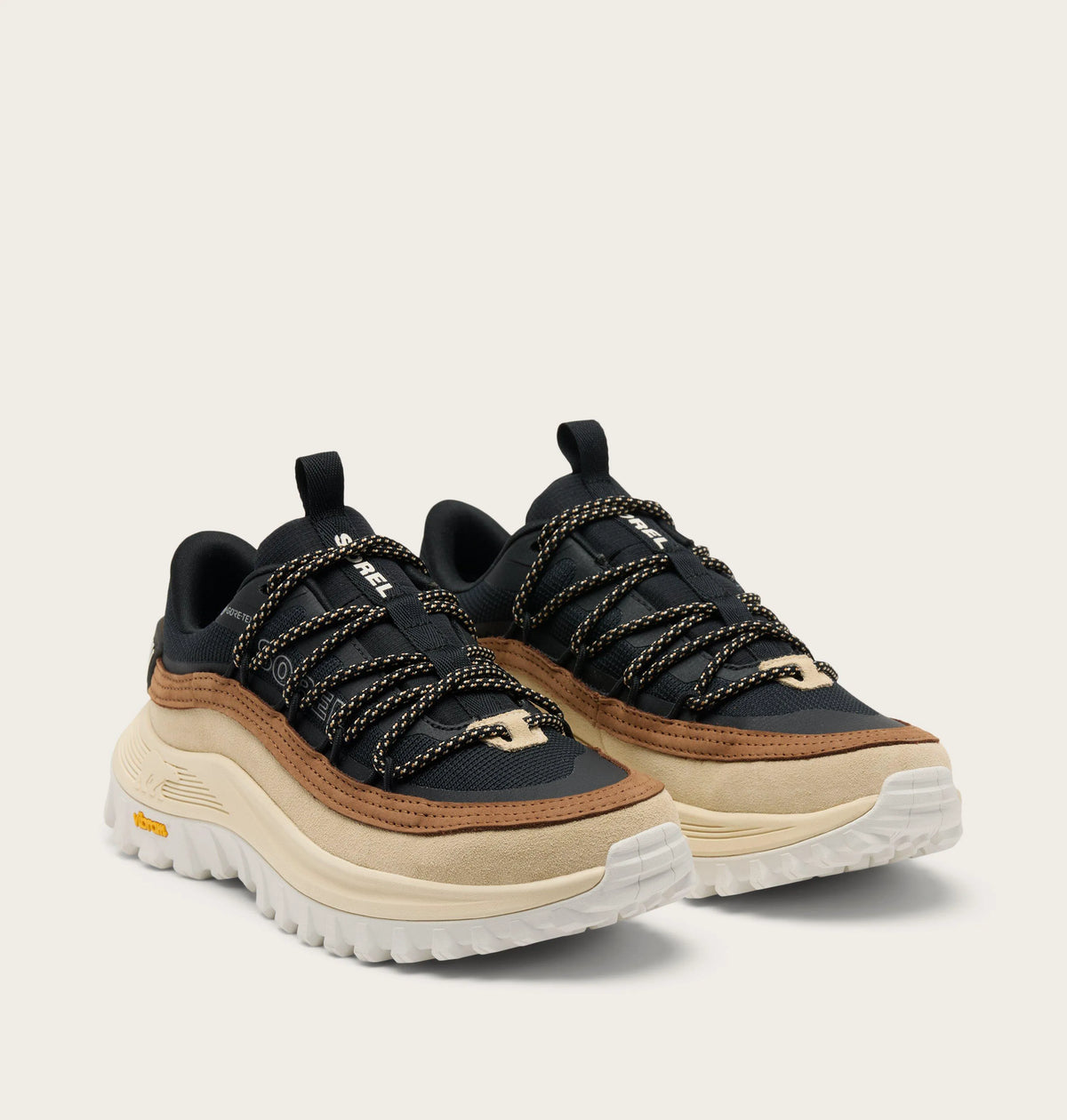 Black, Velvet Tan
