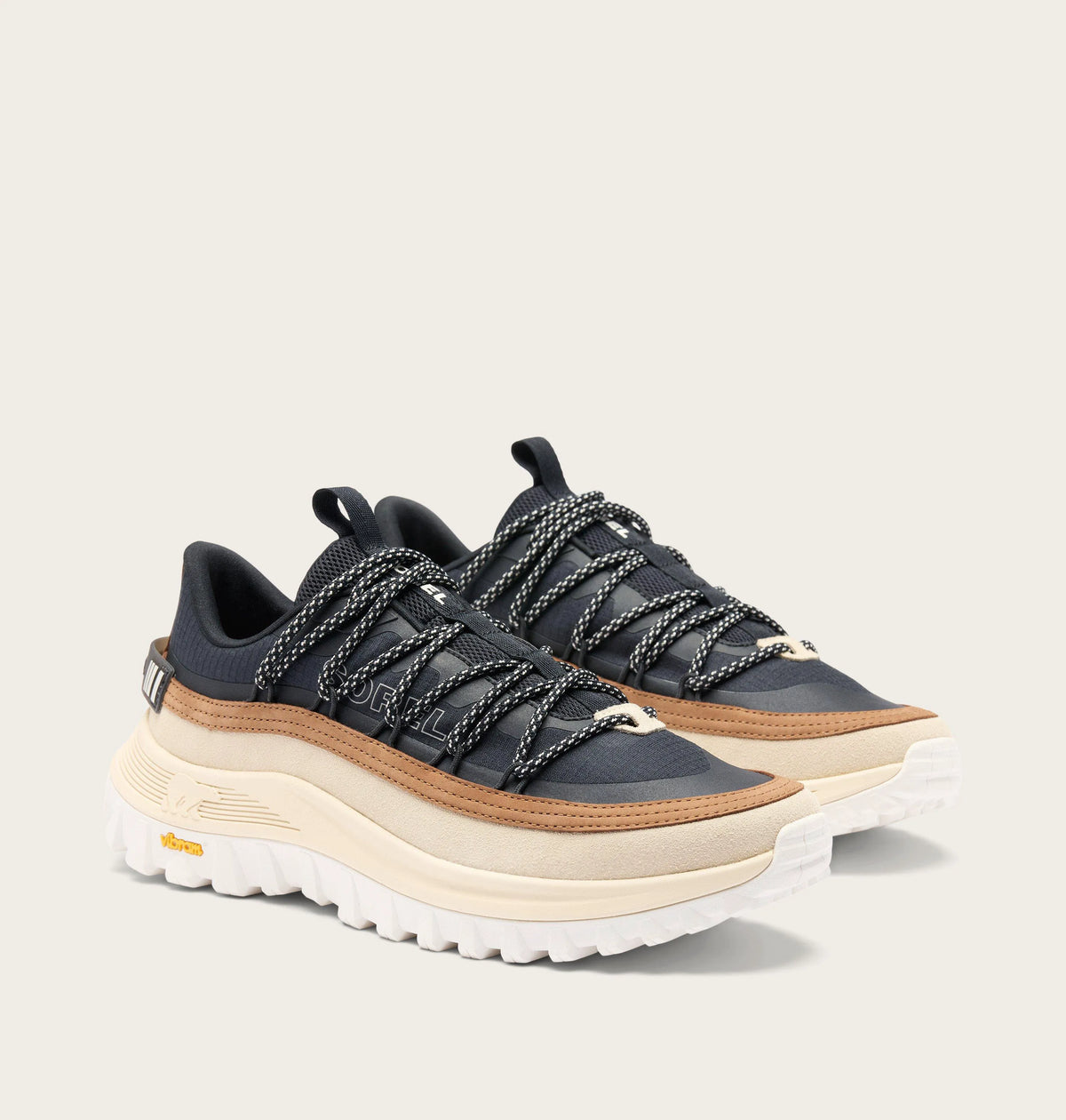 Black, Velvet Tan