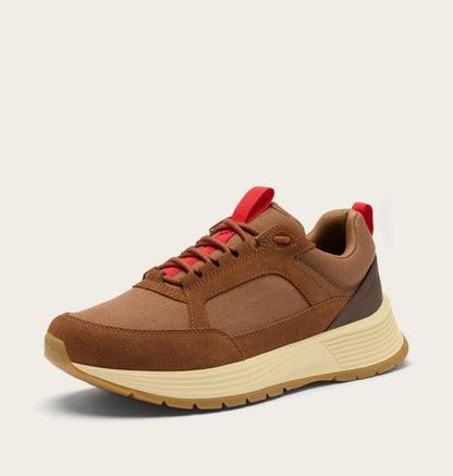 Velvet Tan, Bright Red