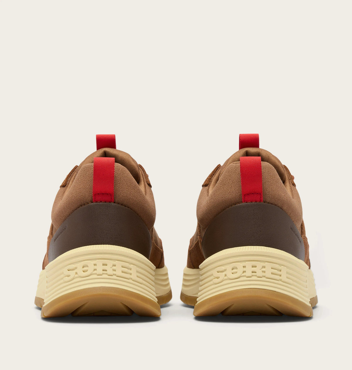 Velvet Tan, Bright Red