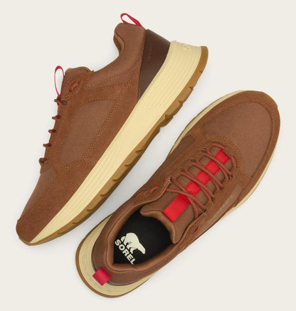 Velvet Tan, Bright Red