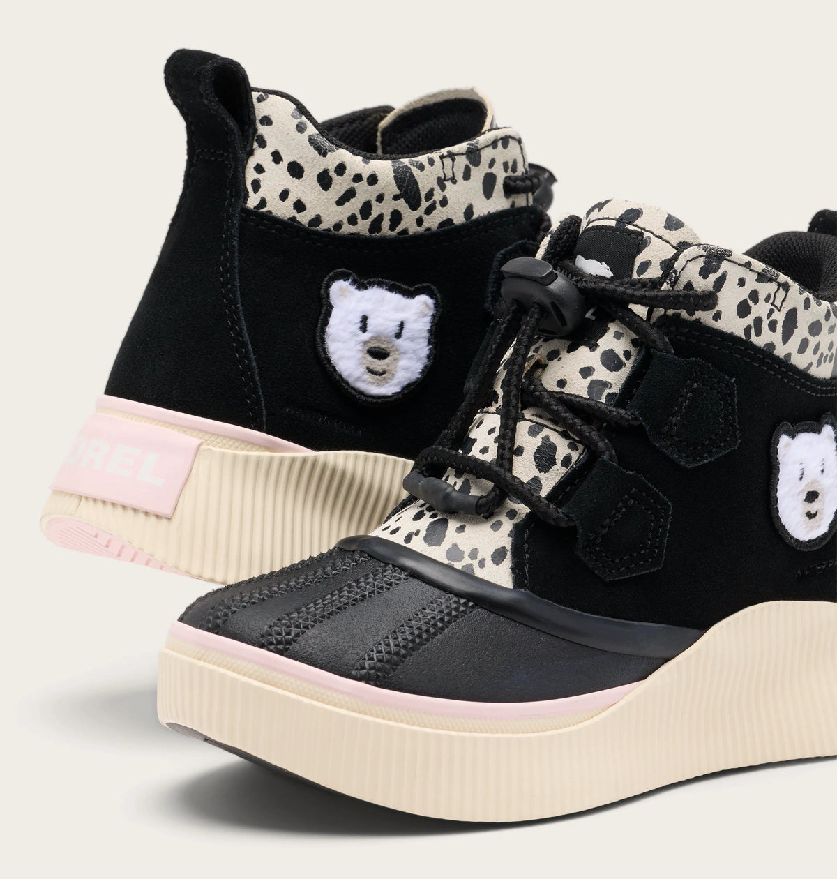 Black, Pink Salt