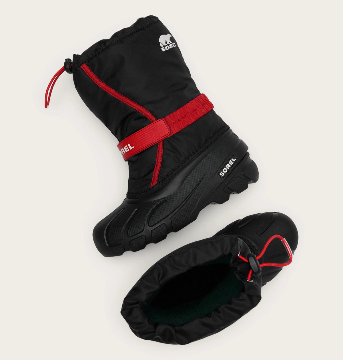 Black, Bright Red