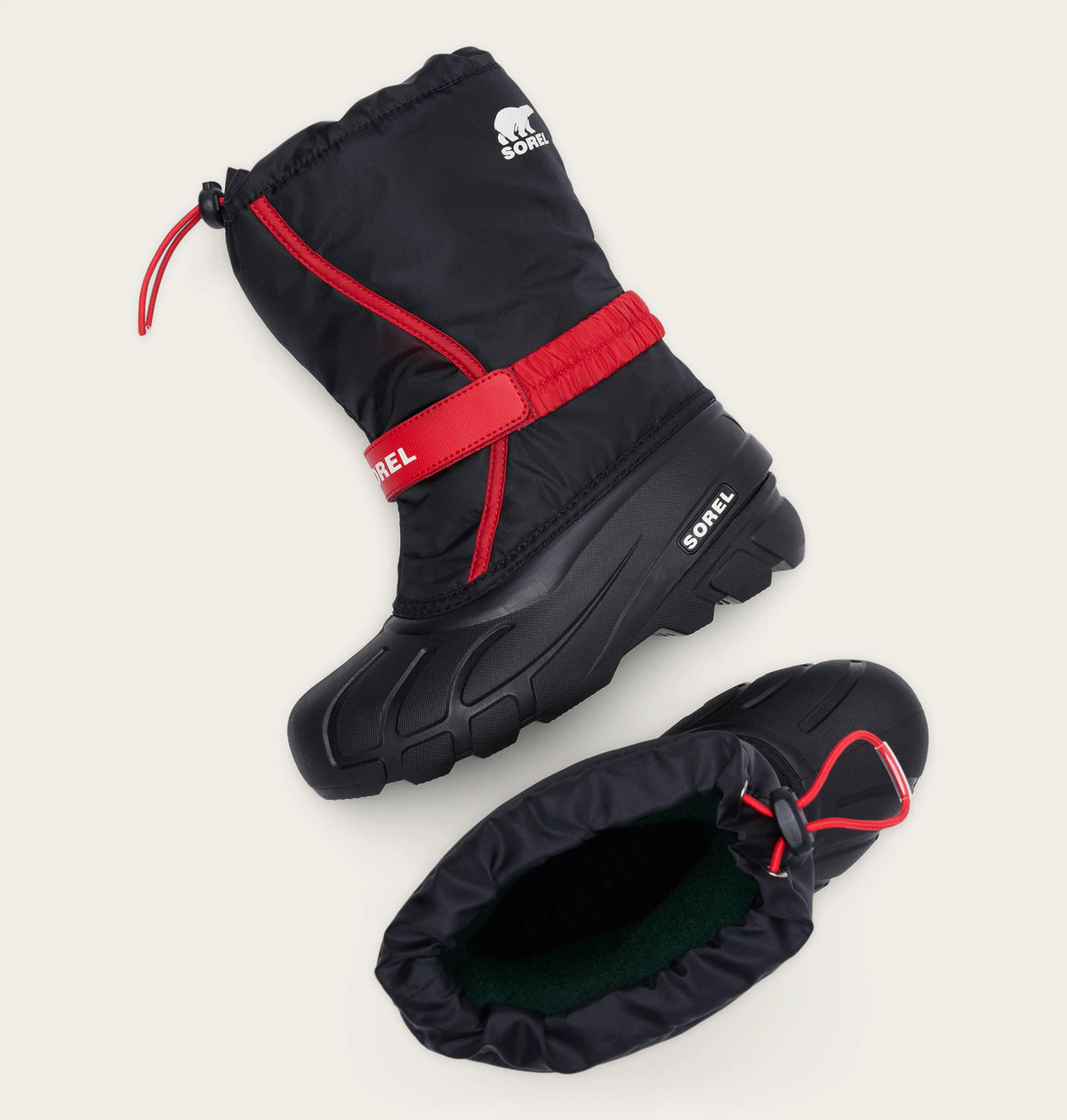 Black, Bright Red